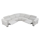  Homelegance McPherson 9455CLD*5LRRRPWH 5 pc Modular Power Reclining Sectional with Power Headrests, Charging Ports IMAGE 3