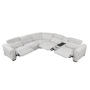  Homelegance McPherson 9455CLD*6LRRRPWH 6 pc Modular Power Reclining Sectional with Power Headrests, Charging Ports IMAGE 12