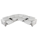  Homelegance McPherson 9455CLD*7LRRRPWH 7 pc Modular Power Reclining Sectional with Power Headrests IMAGE 11