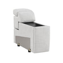 Homelegance McPherson 9455CLD*7LRRRPWH 7 pc Modular Power Reclining Sectional with Power Headrests IMAGE 16