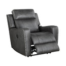  Motion Type_Power -- Kellen 9515DGY-1PW Power Reclining Chair IMAGE 6