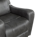  Motion Type_Reclining -- Homelegance Kellen Reclining Fabric Loveseat with Console IMAGE 7