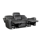  Motion Type_Reclining -- Homelegance Kellen Reclining Fabric Sofa IMAGE 4