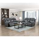  Motion Type_Power Recline -- Kellen 9515DGY-3PW Power Double Reclining Sofa IMAGE 9