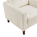  Manufacturer Color_Beige -- Homelegance Crandall Stationary Fabric Chair IMAGE 7