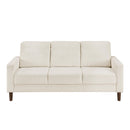  Manufacturer Color_Beige -- Homelegance Crandall Stationary Fabric Sofa IMAGE 1