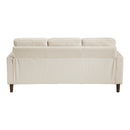  Manufacturer Color_Beige -- Homelegance Crandall Stationary Fabric Sofa IMAGE 3