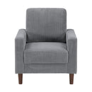  Manufacturer Color_Grey -- Crandall 9520GRY-1 Chair IMAGE 1