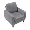  Manufacturer Color_Grey -- Crandall 9520GRY-1 Chair IMAGE 3