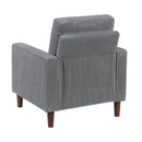  Manufacturer Color_Grey -- Crandall 9520GRY-1 Chair IMAGE 5