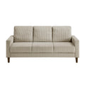  Manufacturer Color_Taupe -- Crandall 9520TPE-3 Sofa IMAGE 1