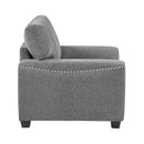  Homelegance Isabel 9538DGY-1 Chair IMAGE 3
