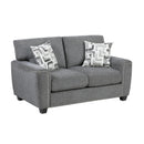  Homelegance Isabel 9538DGY-2 Love Seat IMAGE 2
