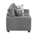  Homelegance Isabel 9538DGY-2 Love Seat IMAGE 3