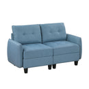  Homelegance Garren 9557BUE-2* Love Seat IMAGE 2