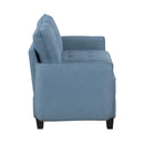  Homelegance Garren 9557BUE-2* Love Seat IMAGE 3
