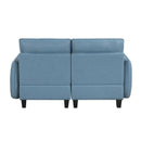  Homelegance Garren 9557BUE-2* Love Seat IMAGE 4
