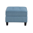  Homelegance Garren 9557BUE-4 Ottoman with Storage IMAGE 1