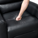  Manufacturer Color_Black -- Dimitri 9570BLK-1SW Swivel Glider Reclining Chair IMAGE 11