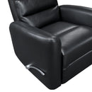  Manufacturer Color_Black -- Dimitri 9570BLK-1SW Swivel Glider Reclining Chair IMAGE 9