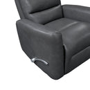  Manufacturer Color_Grey -- Dimitri 9570GRY-1SW Swivel Glider Reclining Chair IMAGE 10