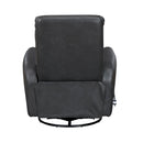  Manufacturer Color_Grey -- Dimitri 9570GRY-1SW Swivel Glider Reclining Chair IMAGE 5