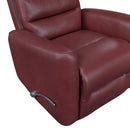  Manufacturer Color_Red -- Dimitri 9570RED-1SW Swivel Glider Reclining Chair IMAGE 10