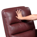  Manufacturer Color_Red -- Dimitri 9570RED-1SW Swivel Glider Reclining Chair IMAGE 11