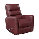  Manufacturer Color_Red -- Dimitri 9570RED-1SW Swivel Glider Reclining Chair IMAGE 2