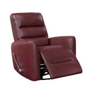  Manufacturer Color_Red -- Dimitri 9570RED-1SW Swivel Glider Reclining Chair IMAGE 6