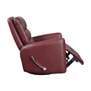  Manufacturer Color_Red -- Dimitri 9570RED-1SW Swivel Glider Reclining Chair IMAGE 8