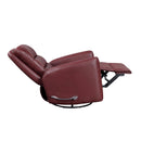  Manufacturer Color_Red -- Dimitri 9570RED-1SW Swivel Glider Reclining Chair IMAGE 9