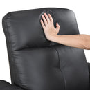  Manufacturer Color_Black -- 9620BLK-1 Swivel Glider Reclining Chair IMAGE 11