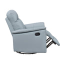  Manufacturer Color_Blue -- 9620BUE-1 Swivel Glider Reclining Chair IMAGE 7