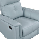  Manufacturer Color_Blue -- 9620BUE-1 Swivel Glider Reclining Chair IMAGE 9