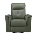  Manufacturer Color_Green -- 9620GRN-1 Swivel Glider Reclining Chair IMAGE 1