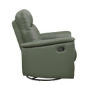  Manufacturer Color_Green -- 9620GRN-1 Swivel Glider Reclining Chair IMAGE 3