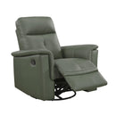  Manufacturer Color_Green -- 9620GRN-1 Swivel Glider Reclining Chair IMAGE 6