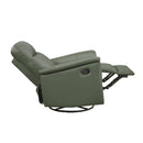  Manufacturer Color_Green -- 9620GRN-1 Swivel Glider Reclining Chair IMAGE 9