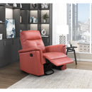  Manufacturer Color_Red -- 9620RED-1 Swivel Glider Reclining Chair IMAGE 13