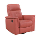  Manufacturer Color_Red -- 9620RED-1 Swivel Glider Reclining Chair IMAGE 2
