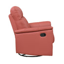  Manufacturer Color_Red -- 9620RED-1 Swivel Glider Reclining Chair IMAGE 3