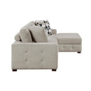  Manufacturer Color_Taupe -- Raife 9624TP*22LRC 2 pc Sectional with Right Chaise IMAGE 3