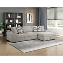  Manufacturer Color_Taupe -- Raife 9624TP*22LRC 2 pc Sectional with Right Chaise IMAGE 9
