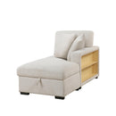  Homelegance Pompano 9630BE*32LRC Sectional with Right Chaise, Pull-out Bed, Hidden Storages and Shelves, Charging Ports IMAGE 15