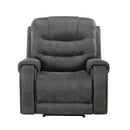  Manufacturer Color_Dark Grey -- Oberon 9634DGY-1 Reclining Chair IMAGE 1