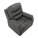  Manufacturer Color_Dark Grey -- Oberon 9634DGY-1 Reclining Chair IMAGE 3