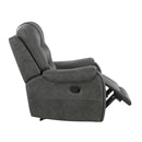  Manufacturer Color_Dark Grey -- Oberon 9634DGY-1 Reclining Chair IMAGE 9