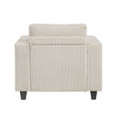  Manufacturer Color_Beige -- Homelegance Walterboro Stationary Fabric Chair IMAGE 4