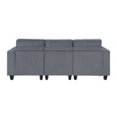  Manufacturer Color_Dark Grey -- Walterboro 9650NDG-3* Sofa with Storage, Storage Pouches and Charging Ports IMAGE 3